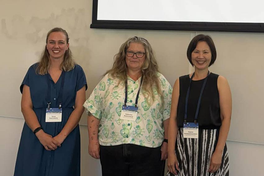 Sharing research at the Australasian Industrial Relations Conference